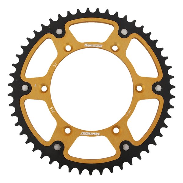 Supersprox Gold Stealth Sprocket For Yamaha WR250X Supermoto 2008-2011 RST-245-51-GLD